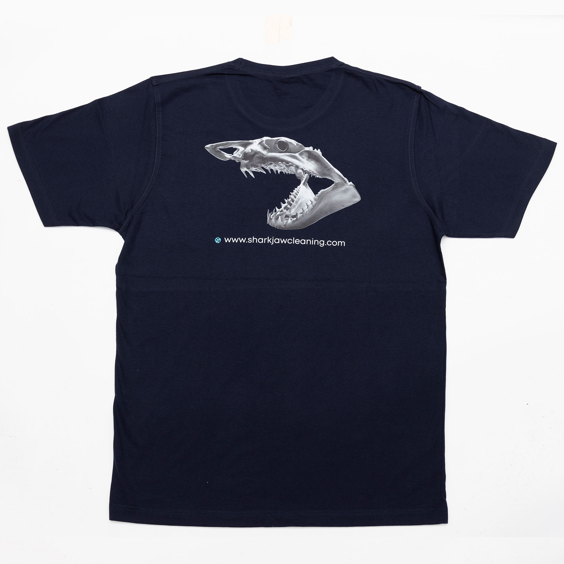 Elasmo-Morph back tee in Navy colour
